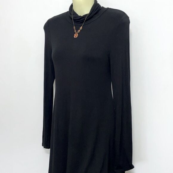 Lulu’s Dress “Sway Girl Sway Black Jersey Swing Dress NWOT Sz Sm Lots of… - Picture 3 of 7